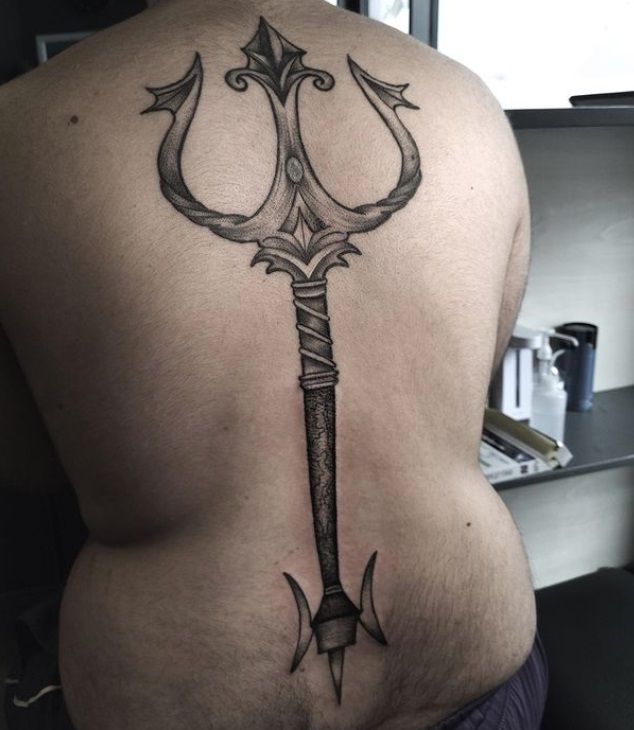 Trident tattoo