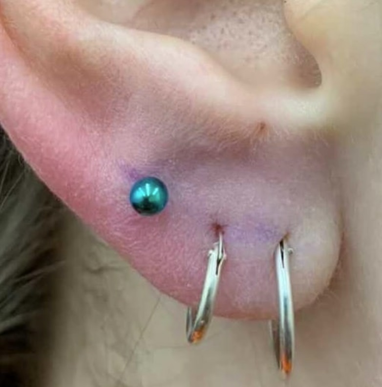 Piercing au lobes