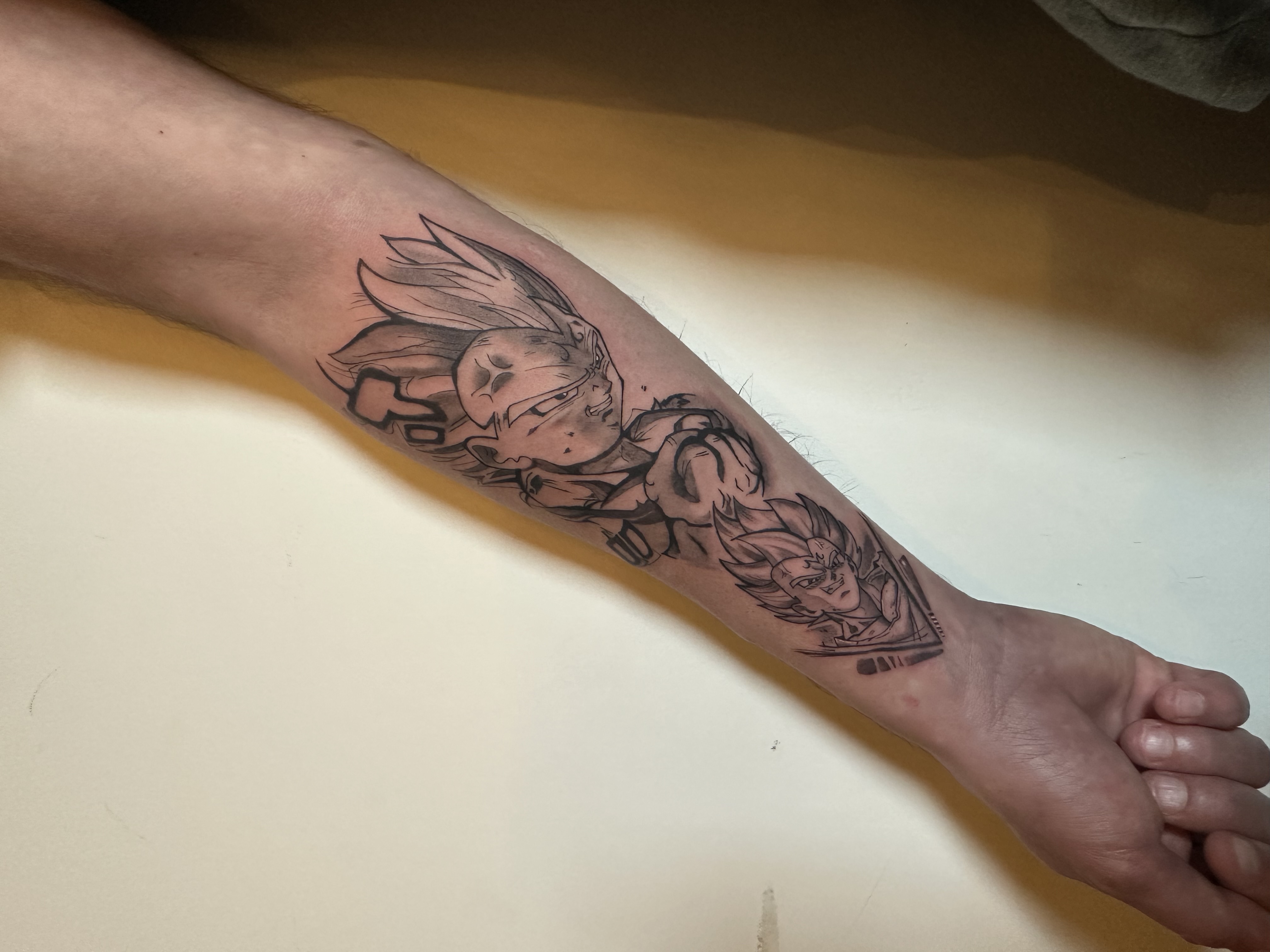 Tatouage style anime – Dany, LAB Tattoo Lausanne