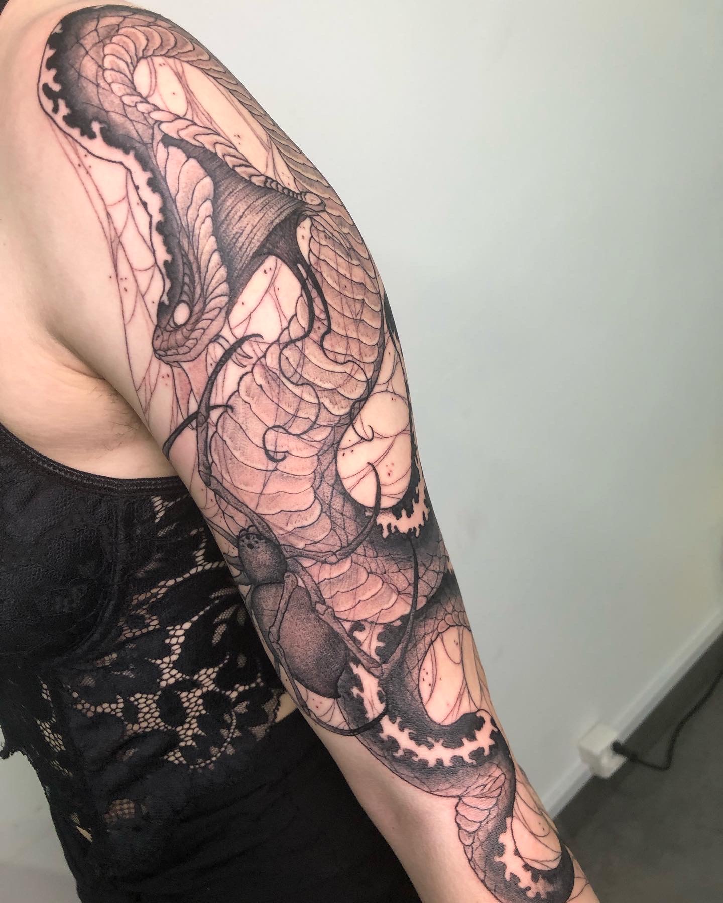 Snake tattoo