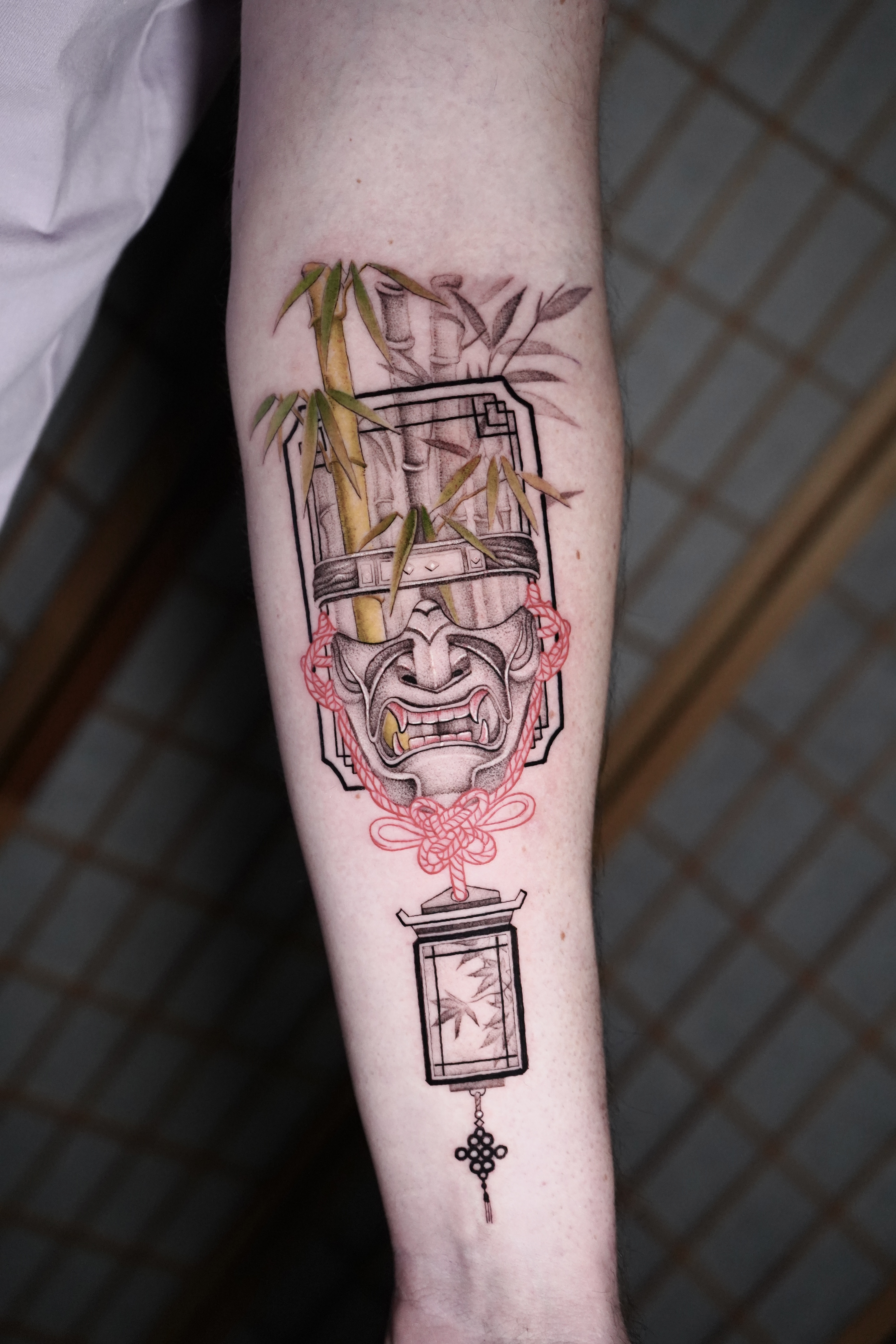 Tatouage japonais – totem et motifs traditionnels par Phil à Lausanne